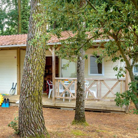 Chalet 7 persons - 3bed - Without - TV - -covered terrace- 32m² - STANDARD
