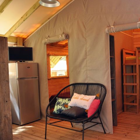 LODGE 5 people - Cosyflower 2bed -TV-laundry-covered terrace-28m² | COMFORT