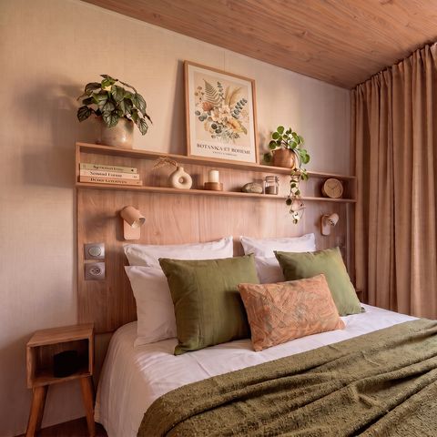 Mobile home 4 persons - Lagoon 2-bedroom - PREMIUM+ – 31 m² – Mini pool – Air-conditioned covered terrace - 70 m² - TV travel package