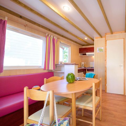 Chalet 4 persons - 2bed - Without - TV - Covered terrace-24m² - STANDARD