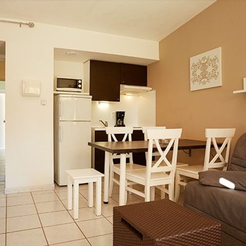 Apartment 4 persons - Chalet | Classic | 1 Bdrm | 4/6 Pers | Single terrace | Clim.