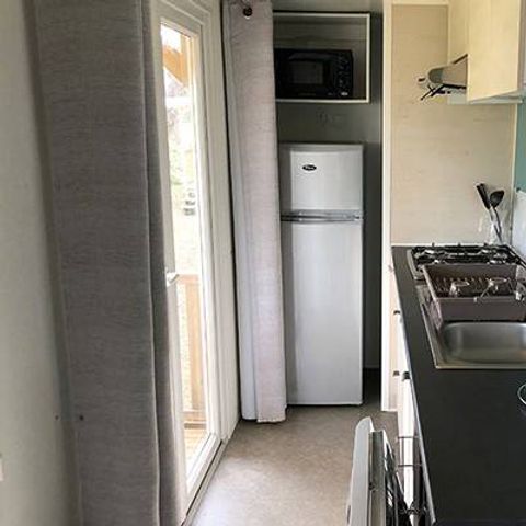 Bungalow 6 persons - Mobile-home | Premium | 3 Bedrooms | 6 Pers. | Raised terrace | Air-con.