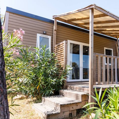 BUNGALOW 6 people - Mobile-home | Premium | 3 Bedrooms | 6 Pers. | Raised terrace | Air-con.