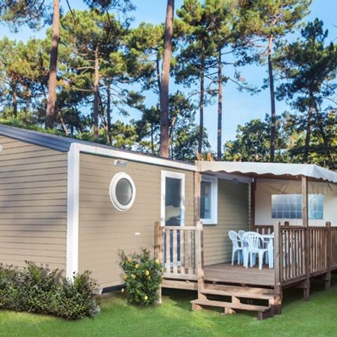 Mobile home 6 persons - Comfort XL | 2 Bedrooms | 4/6 Pers | Raised terrace | Air conditioning
