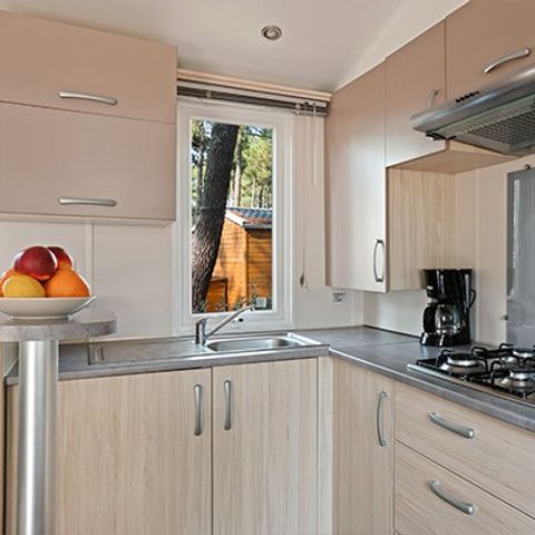Mobile home 4 persons - Mobile-home | Comfort XL | 2 Bedrooms | 4 Pers. | Raised terrace