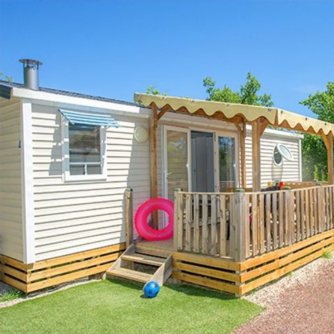Mobile home 6 persons - Classic XL | 2 Bedrooms | 4/6 Pers. | Raised terrace