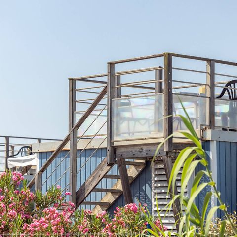 Mobile home 4 persons - Comfort | 2 Bedrooms | 4 Pers. | Raised terrace | Roof terrace | 1 Bathroom | Air conditioning