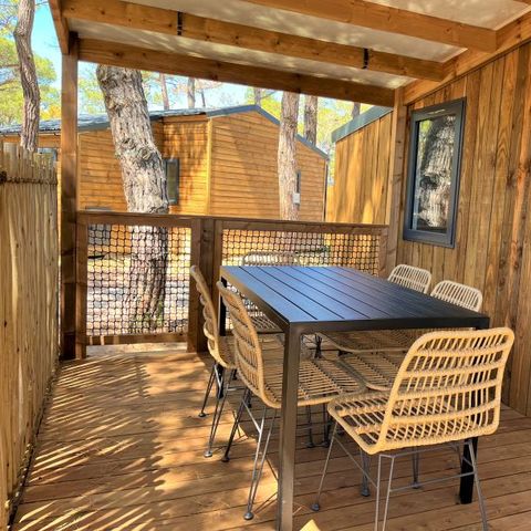 MOBILE HOME 6 people - Cottage Pool 3 bedrooms