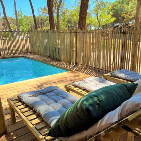 MOBILE HOME 6 people - Cottage Pool 3 bedrooms
