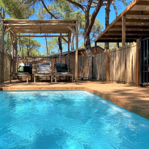 MOBILE HOME 6 people - Cottage Pool 3 bedrooms