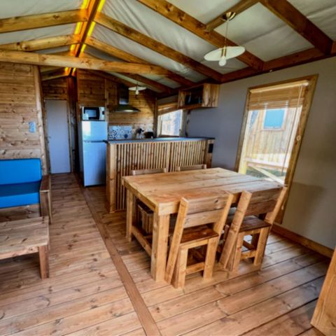 Glamping tent 4 persons - Panoramik cottage - 2 bedrooms