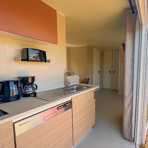 MOBILE HOME 6 people - PRIVILEGE - CLIM - TV - LV - Pedestrian precinct 