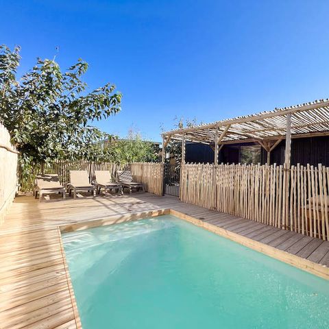 MOBILE HOME 6 people - Pool 3Ch 6pers 2sdb