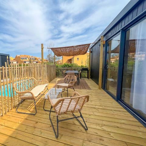 MOBILE HOME 4 people - Pool 2Ch 4pers 2sdb