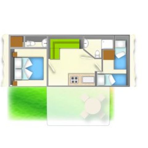 MOBILE HOME 4 people - BAIA COMFORT