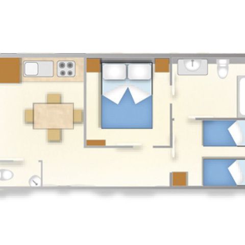MOBILE HOME 4 people - Baia Relax New