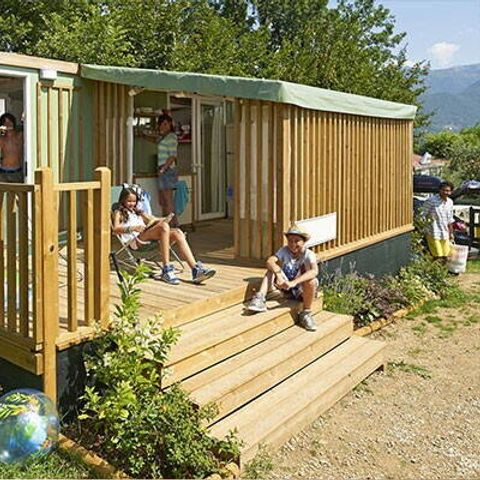 CANVAS AND WOOD TENT 5 people - Lodge Tent | 2 Bedrooms | 4/5 Pers. | Air conditioning