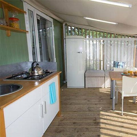 CANVAS AND WOOD TENT 5 people - Lodge Tent | 2 Bedrooms | 4/5 Pers. | Air conditioning