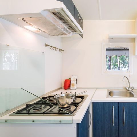 MOBILE HOME 6 people - BLU ROMANTIC (4 adults + 2 children)