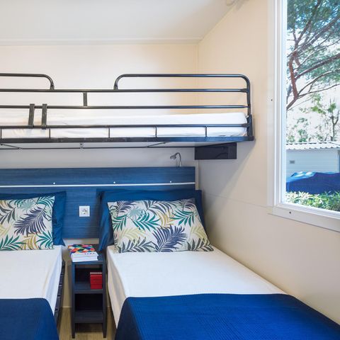 MOBILE HOME 6 people - BLU ROMANTIC (4 adults + 2 children)