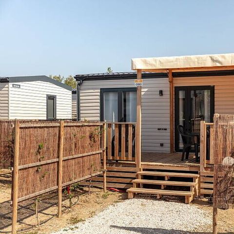 MOBILE HOME 6 people - Mobile-home | Comfort | 3 Bedrooms | 6 Pers. | Raised terrace | Air conditioning