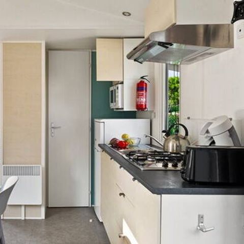 MOBILE HOME 6 people - Mobile-home | Comfort | 3 Bedrooms | 6 Pers. | Raised terrace | Air conditioning