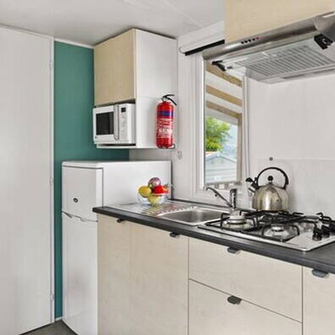 MOBILE HOME 6 people - Mobile-home | Comfort | 3 Bedrooms | 6 Pers. | Raised terrace | Air conditioning