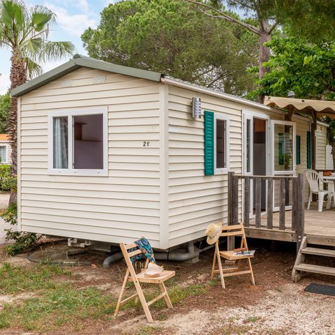 MOBILE HOME 4 people - Classic | 2 Bedrooms | 4 Pers. | Raised terrace