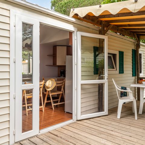 MOBILE HOME 4 people - Classic | 2 Bedrooms | 4 Pers. | Raised terrace