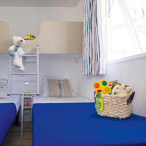 MOBILE HOME 5 people - Classic | 2 Bedrooms | 5 Pers | Non-covered elevated terrace | 1 Bathroom | Air conditioning