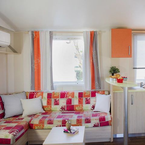 MOBILE HOME 6 people - Classic | 3 Bedrooms | 6 Pers. | Raised terrace | Air-con.