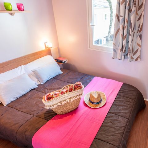MOBILE HOME 6 people - Classic | 2 Bedrooms | 4/6 Pers | Non-covered elevated terrace | 1 Bathroom | Air conditioning