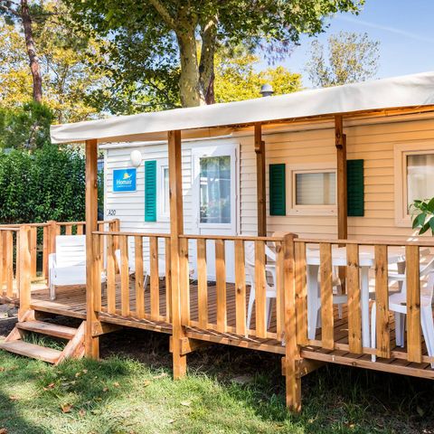 MOBILE HOME 4 people - Classic | 2 Bedrooms | 4 Sleeps | Semi-covered terrace | 1 Bathroom | Air-conditioning