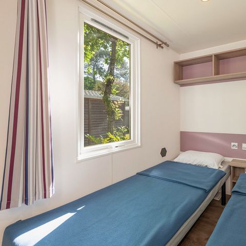 MOBILE HOME 8 people - Classic XL | 3 Bedrooms | 6/8 Pers. | Raised terrace | Air-con.