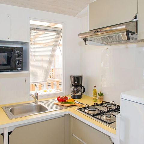MOBILE HOME 5 people - Classic | 2 Bedrooms | 5 Pers | Non-covered elevated terrace | 1 Bathroom | Air conditioning