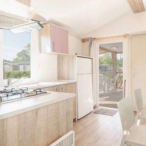 MOBILE HOME 6 people - Comfort | 3 Bedrooms | 6 Pers | Raised terrace | 1 Bathroom | Air conditioning