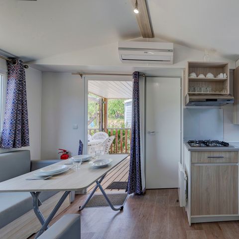 MOBILE HOME 6 people - Mobile-home | Comfort | 2 Bedrooms | 4/6 Pers. | Single terrace | Air-con.