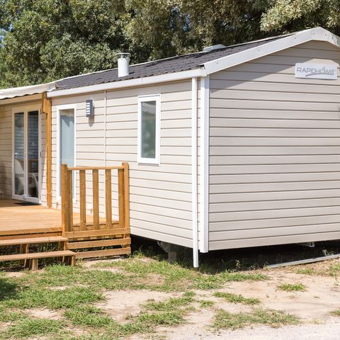MOBILE HOME 4 people - Mobile-home | Comfort XL | 2 Bedrooms | 4 Pers. | Raised terrace | Air-con.