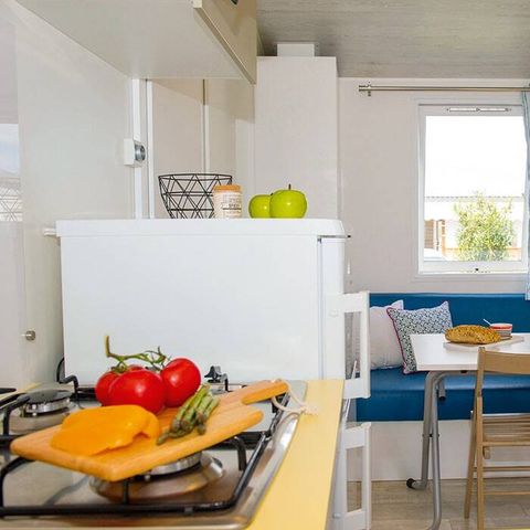 MOBILE HOME 4 people - Classic | 2 Bedrooms | 4 Sleeps | Semi-covered terrace | 1 Bathroom | Air-conditioning