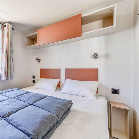 MOBILE HOME 6 people - Mobile-home | Premium Azure | 3 Bedrooms | 6 Pers. | Raised terrace | Air conditioning | TV