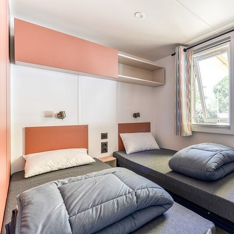 MOBILE HOME 6 people - Mobile-home | Premium Azure | 3 Bedrooms | 6 Pers. | Raised terrace | Air conditioning | TV