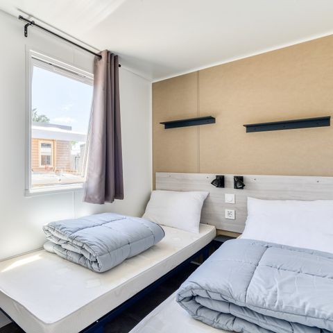MOBILE HOME 4 people - Mobile-home | Comfort XL | 2 Bedrooms | 4 Pers | Raised terrace | Air conditioning | TV