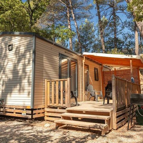 MOBILE HOME 6 people -  Comfort | 3 Bedrooms | 6 Pers | Raised terrace | 1 Bathroom | Air conditioning | TV