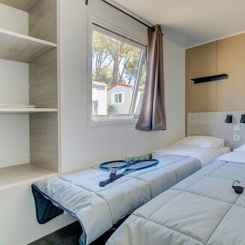 MOBILE HOME 6 people - Premium | 3 Bedrooms | 6 Sleeps | Terrace lounge | 1 Bathroom | Air conditioning | Television