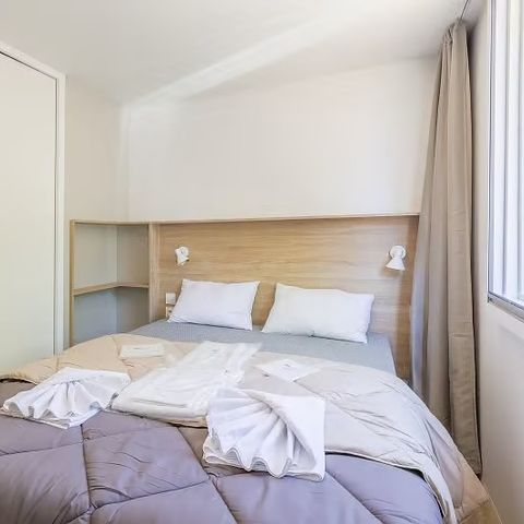 MOBILE HOME 8 people - Ultimate Plus | 3 Bedrooms | 6/8 Pers | Terrace Lounge | Outdoor kitchen | 2 bathrooms | Air conditioning | TV
