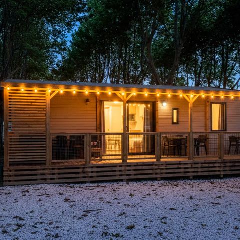 MOBILE HOME 8 people -  Ultimate Plus | 3 Bedrooms | 6/8 Pers | Terrace Lounge | Outdoor kitchen | 2 bathrooms | Air conditioning | TV