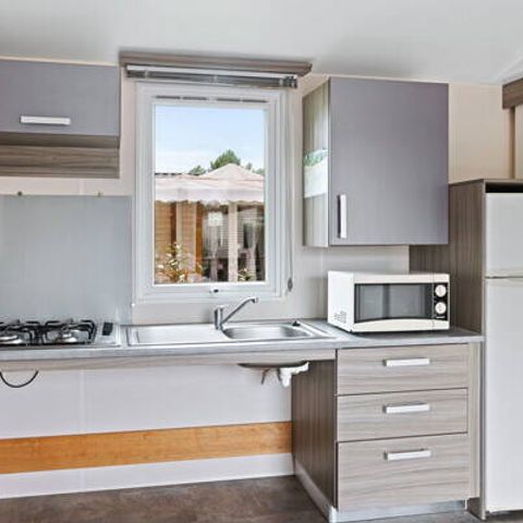 MOBILE HOME 4 people - Mobile-home PMR | Comfort | 2 Bedrooms | 4 Pers. | Raised terrace | Air-conditioning.