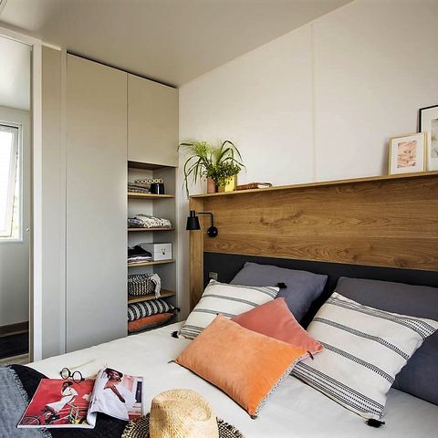 MOBILE HOME 7 people - PREMIUM - 3 bedrooms with air conditioning +TV+ Gas hob + 2 bathrooms
