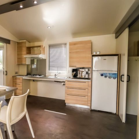 MOBILE HOME 6 people - COMFORT adapted for people with reduced mobility - 2 bedrooms with air conditioning + TV