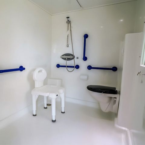 MOBILE HOME 6 people - COMFORT adapted for people with reduced mobility - 2 bedrooms with air conditioning + TV